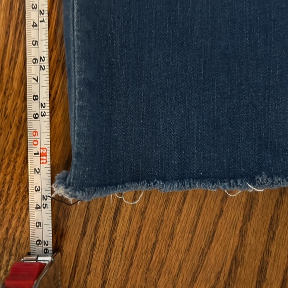 Frank & Eileen Wicklow Italian denim crop jeans size 12 - Picture 8 of 8